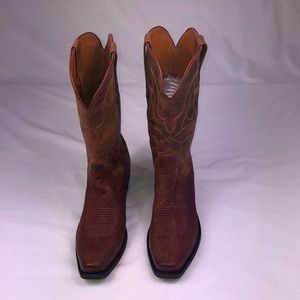 Mens’e Lucchese Shark Skin Boots. Beautiful and Unique!